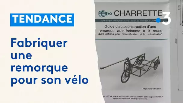 Nice : construire une remorque pour son vélo grâce à une association