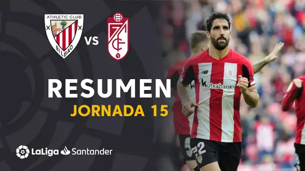 Resumen de Athletic Club vs Granada CF (2-0)