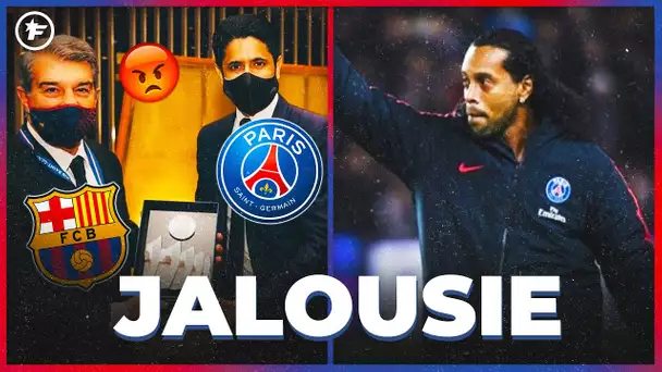 Ronaldinho et le PSG provoquent la COLÈRE NOIRE du BARÇA | JT Foot Mercato