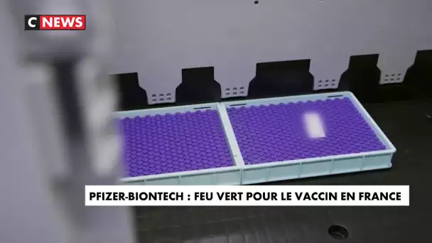 Pfizer-Biontech : feu vert pour le vaccin en France