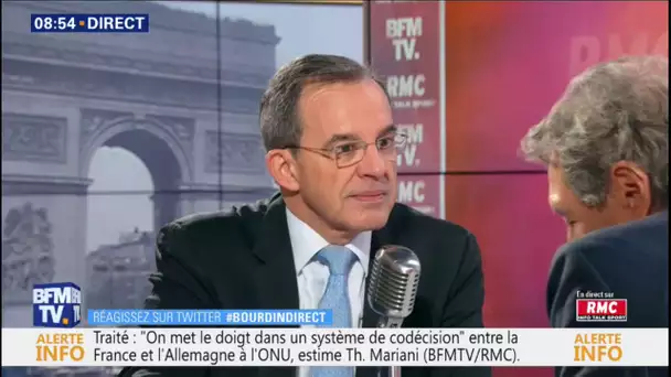 Thierry MARIANI 3e candidat du Rass. National aux européennes est l&#039;invité de J.J. Bourdin à 8h30