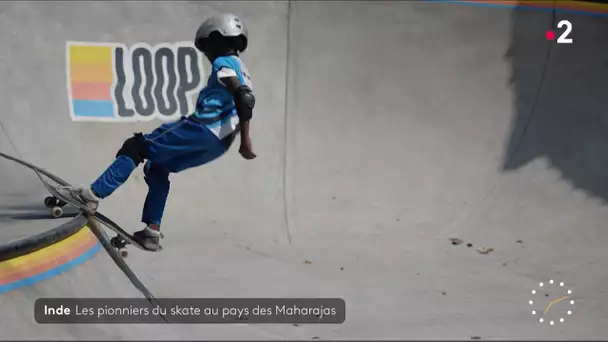 Inde : les pionniers du skate au pays des Maharajas