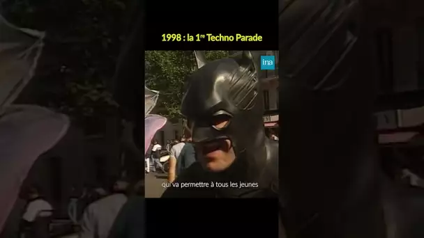 🕺Les fans de techno tapent du pied à Paris 🫶 #INA #shorts
