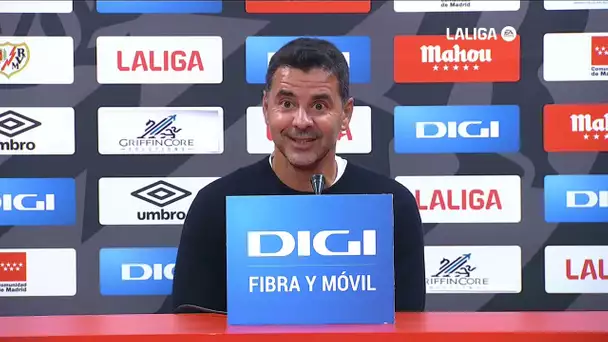 Rueda de prensa Rayo Vallecano vs Girona FC