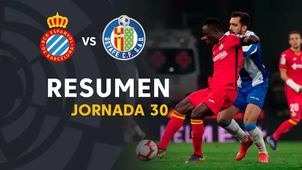 Resumen de RCD Espanyol vs Getafe CF (1-1)