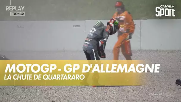 Fabio Quartararo chute lors des essais libres ! - Grand Prix d'Allemagne