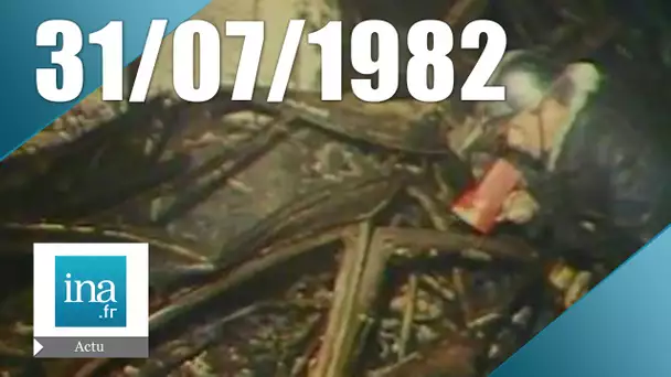 20h Antenne 2 du 31 juillet 1982 - Tragédie de Beaune sur l'A6 | Archive INA
