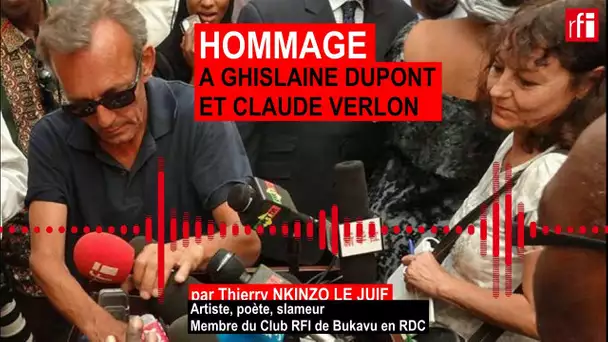 Slam d'hommage à Ghislaine Dupont et Claude Verlon