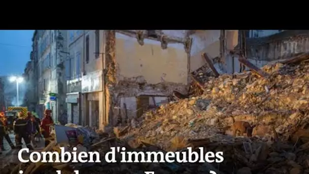 Effondrement d’immeubles : combien de logements insalubres en France ?