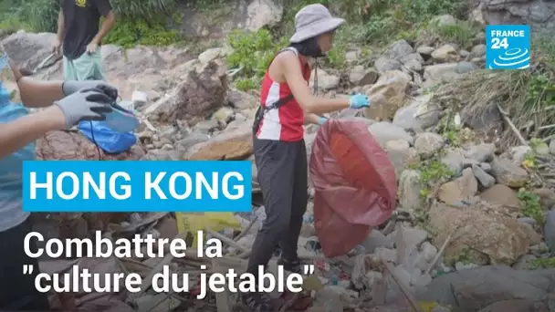 Polluée par la "culture du jetable", Hong Kong va interdire les couverts en plastique • FRANCE 24