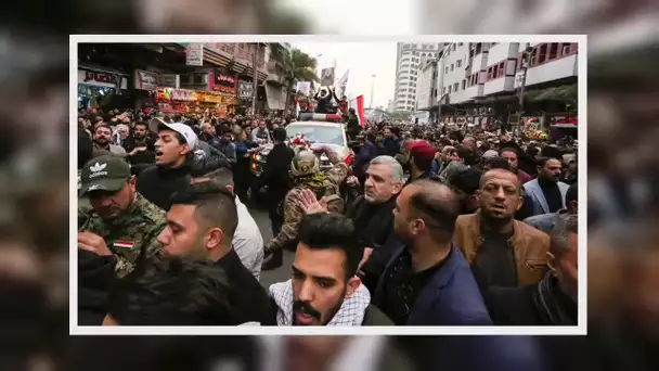✅  'Mort à l&#039;Amérique' : les cris de la foule aux funérailles du général Soleimani en Irak