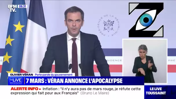 [Zap Télé] Olivier Véran annonce 'l’Apocalypse" en cas de blocage du pays (03/03/23)