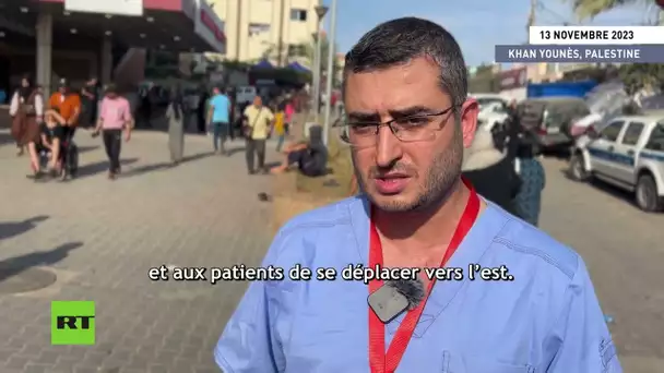 Gaza : la situation est « vraiment désastreuse » à l'hôpital Al-Shifa selon le chef des urgences