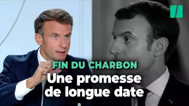 La fermeture des centrales à charbon, la promesse repoussée d’Emmanuel Macron