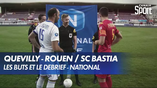 Le but et le débrief de Quevilly-Rouen / SC Bastia