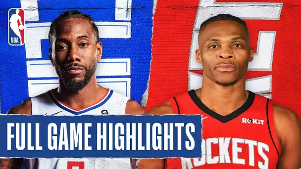 CLIPPERS at ROCKETS | FULL GAME HIGHLIGHTS | March 5, 2020