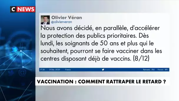 Vaccination : comment rattraper le retard ?