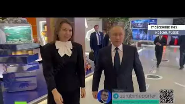 🇷🇺  Poutine s'est rendu au parc d'exposition de VDNKh pour participer au XXIe Congrès de Russie Unie