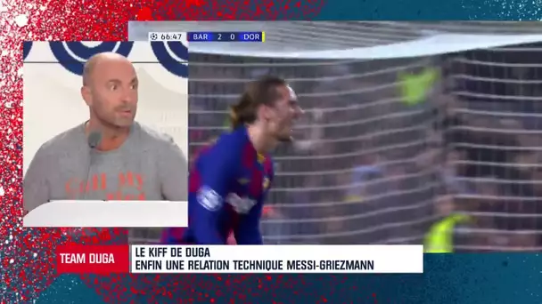 Barça : "J'ai vu une relation technique Griezmann-Messi pour la première fois" savoure Duga