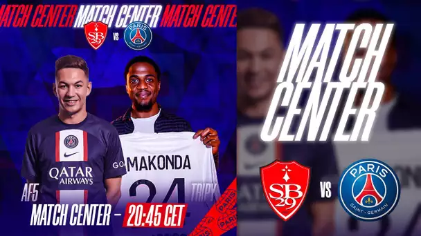 🇫🇷🎙 Match Center Stade Brestois - Paris Saint-Germain avec AF5 et Tripy Makonda 🔴 LIVE