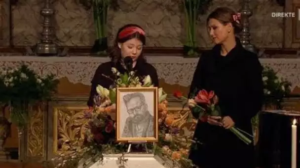 Obsèques d'Ari Behn  ses filles courageuses lui rendent un dernier hommage entourées de têtes couro