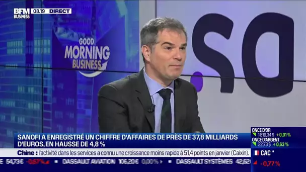 Olivier Bogillot (Sanofi France) : Sanofi a publié des résultats en hausse en 2021