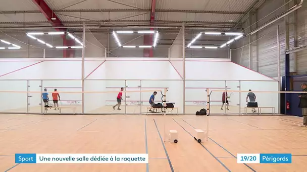 Marsac-sur-l'Isle : une nouvelle salle dédiée aux sports de raquettes