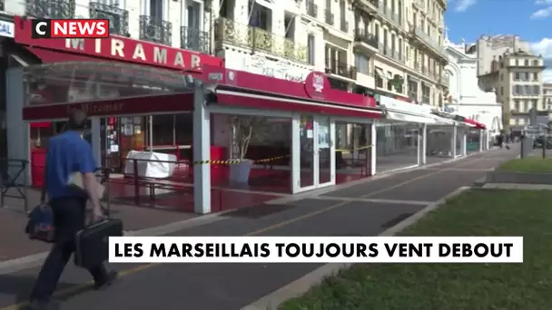 Les Marseillais toujours vent debout