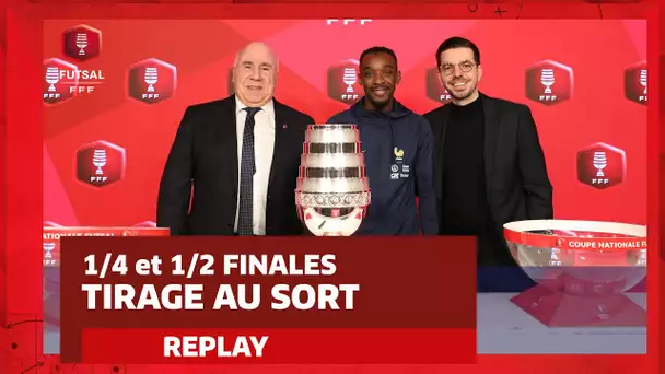 Le tirage des 81/4 et 1/2 finales de la Coupe Nationale futsal