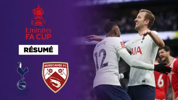 🇬🇧 Résumé - FA Cup : Tottenham s'est fait peur contre Morecambe !