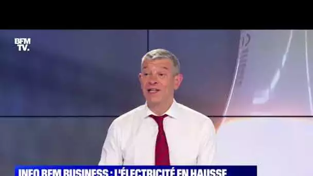 Info BFM Business : l'électricité en hausse