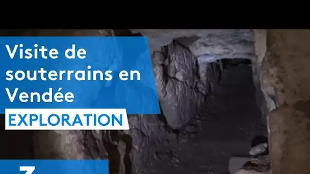 Visite de souterrains en Vendée