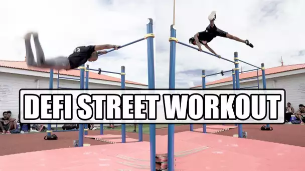 STREET WORKOUT : Duel de Tricks avec LES LOUPS DU STREET 💪 (Game of B.A.R.Z)