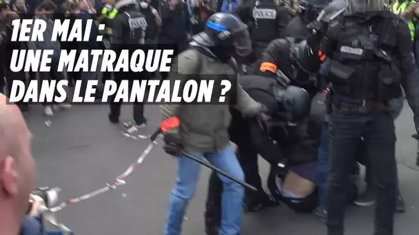 1er mai : un policier a -t-il inséré sa matraque dans le pantalon d&#039;un manifestant ?