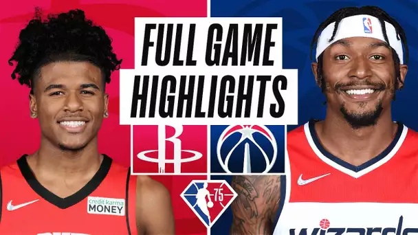 ROCKETS at WIZARDS | FULL GAME HIGHLIGHTS | January 5, 2022