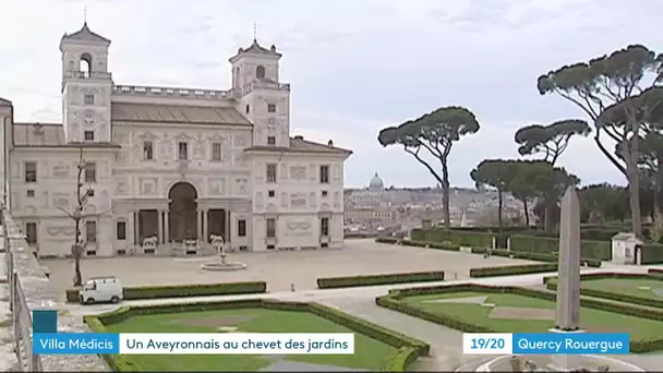 Aveyron : Marcel Mézy, l’Aveyronnais au chevet de la Villa Médicis à Rome