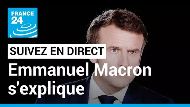 EN DIRECT : Emmanuel Macron s'explique sur la réforme des retraites • FRANCE 24