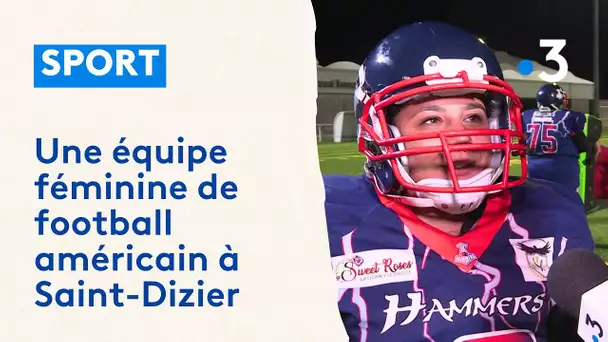 Une équipe féminine de football américain à Saint-Dizier en Haute-Marne