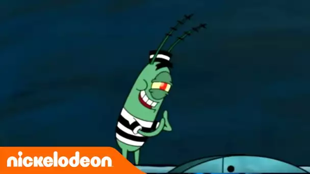 Bob l&#039;éponge | Plankton en prison | Nickelodeon France