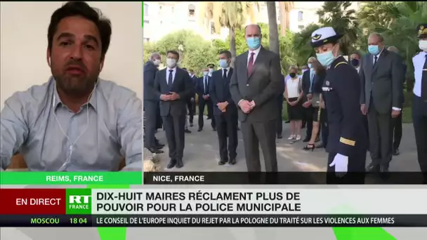 Arnaud Robinet : «Il faut élargir les compétences de la police municipale»
