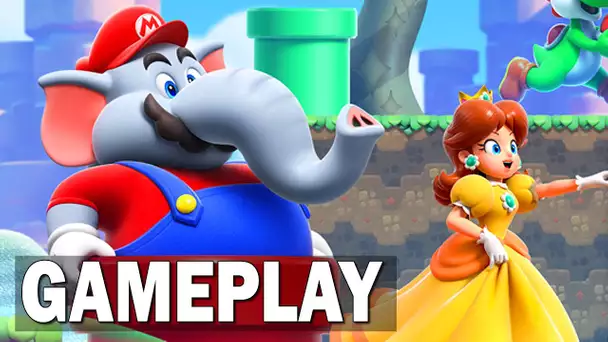 SUPER MARIO WONDER : Gameplay Commenté 15 min (VOST-FR)