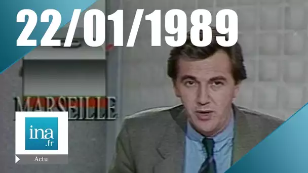 20h Antenne 2 du 22 janvier 1989 | Elections législatives à Marseille | Archive INA