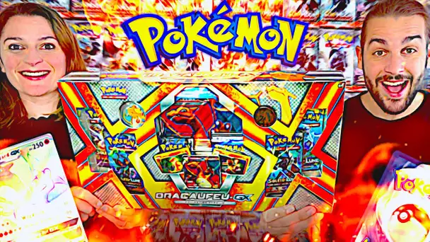 ON A UNE CHANCE INCROYABLE DANS CE COFFRET POKEMON DRACAUFEU GX !