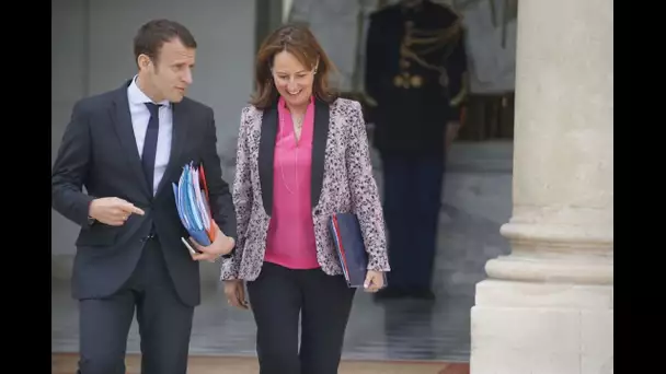 Emmanuel Macron cinglant avec Ségolène Royal