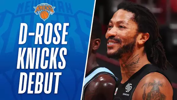 🌹 Derrick Rose Returns To The Knicks With 14 PTS & 3 AST 🌹