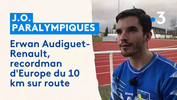 Jeux paralympiques : Erwan Audiguet-Renault, recordman d'Europe du 10 km sur route handisport