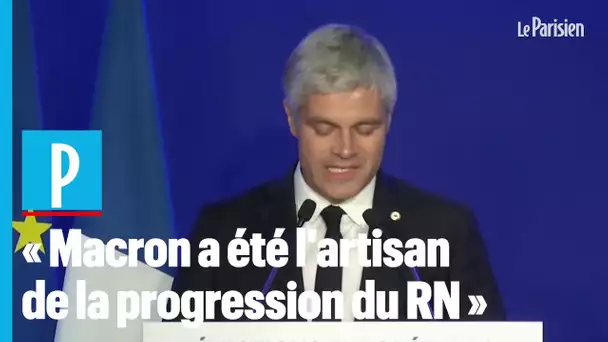 Wauquiez : « Macron a été l&#039;artisan de la progression du Rassemblement national »