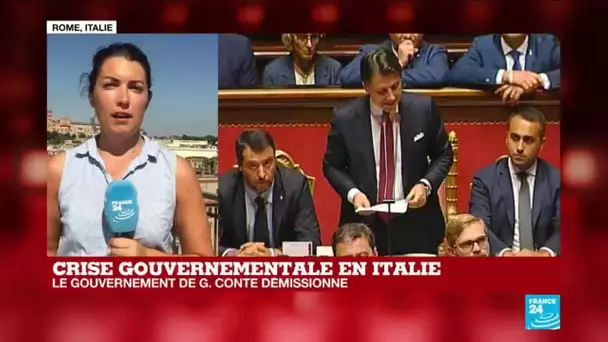Crise gouvernementale en Italie : le gouvernement de Giuseppe Conte prend fin