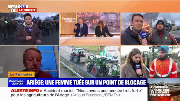 7 MINUTES POUR COMPRENDRE - Colère des agriculteurs: les blocages s'intensifient