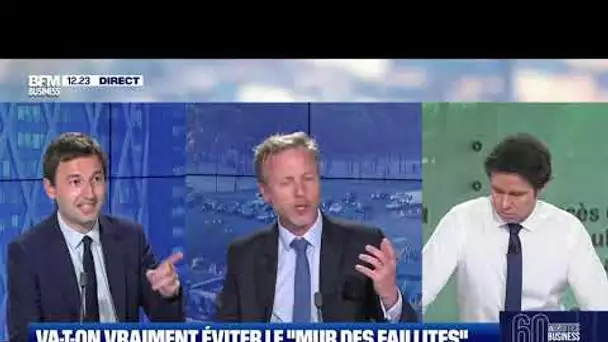 Thomas Sasportas (BFM Business) et Christophe Basse (CNAJMJ): Va-t-on éviter le mur des faillites ?